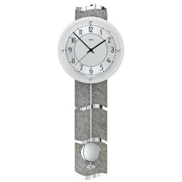 Ceas de perete AMS 5216 ( Piatra naturala / inserții aluminiu)