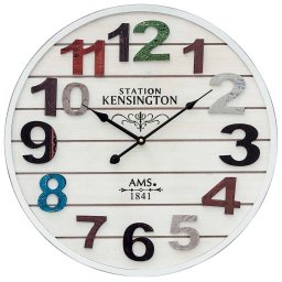 Ceas de perete AMS 9538 modern - Serie: AMS Design
