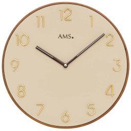 Ceas de perete AMS 9563 modern - Serie: AMS Design
