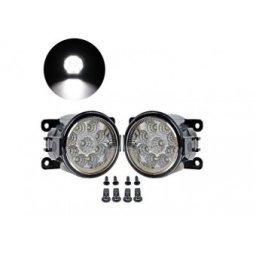 Set 2 proiectoare cu functie DRL ALB