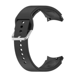 Curea 20mm compatibila cu Samsung Galaxy Watch 4 silicon negru