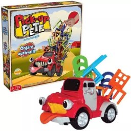 Pick-up Pete joc de societate cu stivuire de scaune și mașinuță autonomă