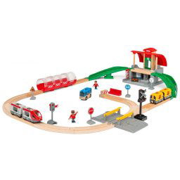 Set trenulet cu gara BRIO