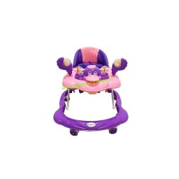 Premergător cu roți din silicon Baby Care Ratusca Purple