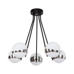 Jupiter 1715 - Lustră pe tijă ELFA 5xE14/40W/230V crom