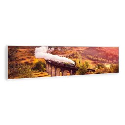 Klarstein Wonderwall Air Art Smart, încălzitor cu infraroșu, vârtej, 120 x 30 cm, 350 W (HTR10-WAASm350WTrnW)