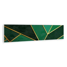 Klarstein Wonderwall Air Art Smart, încălzitor cu infraroșu, linie verde, 120 x 30 cm, 350 W (HTR10-WAASm350WGnLnW)