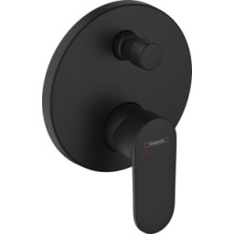 Baterie cada dus Hansgrohe Vernis Blend montaj incastrat negru mat