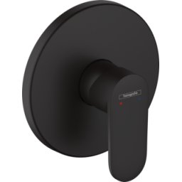 Baterie dus Hansgrohe Vernis Blend montaj incastrat negru mat