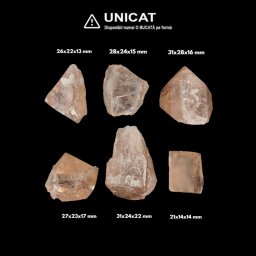 Topaz Imperial Brut Natural - 21-31 x 14-28 x 13-22 mm - ( M ) - 1 Buc