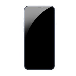 Folie Sticla Tempered Glass iPhone 12 Pro Max 6.7 Full Glue Fullcover Black Privacy