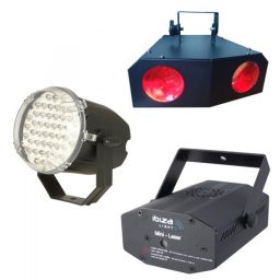 SET HOME LIGHTING (LASER+STROBOSCOP+MOON LED)