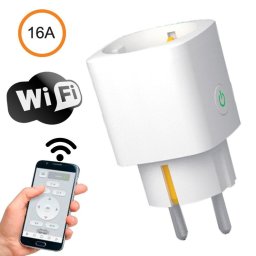 Priză Smart Dedal, 16A, Wi-Fi, monitorizare consum