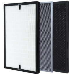 Oberon 660-Set 3 filtre combinate Fotocalaliza/Carbon Activ, HEPA H13/Antibacterian si Filtru din plasă de aluminiu pentru purificator aer