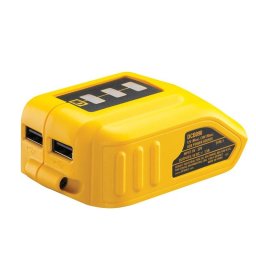 Adaptor DeWALT DCB090 pentru acumulator XR 10.8V, 14.4V si 18V 2 porturi USB