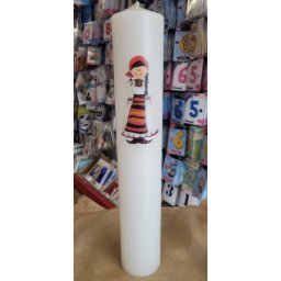 Lumanare botez cununie 6 35 cm