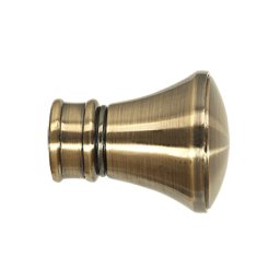 Set capat decorativ pentru galerie 19 mm prince aur antic 2 bucati