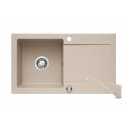 Set chiuveta granit LOTUS & baterie - Bej Pyramis 890030001I