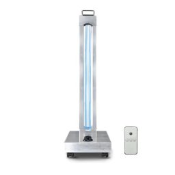 Lampa UV-C germicida profesionala cu telecomanda, temporizator, functie delay, cadru otel, 100W