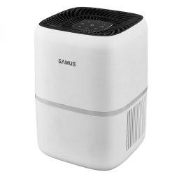 Purificator de aer Samus PURIFY 18 HEPA, 3 nivele filtrare + ionizare negativa, 25 W, 18 mp, CADR 155 m3/h
