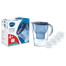 Cana filtranta de apa Brita Marella XL 3,5 l + 4 filtre rezerva Maxtra Plus