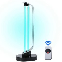 Lampa UV-C germicida fara ozon, telecomada, timer si senzor de prezenta, 38W