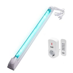 Lampa UV-C germicida, tub Philips 30W, fara ozon, fixare perete, telecomanda