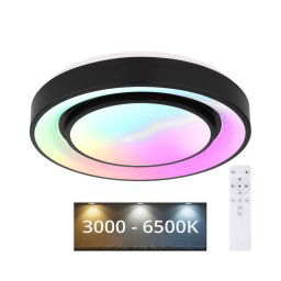 Plafonieră LED RGB dimabilă SULLY LED/24W/230V Globo 41368-24 + telecomandă