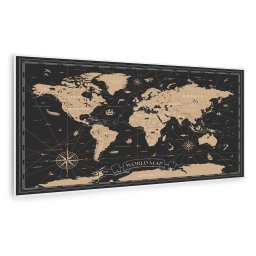 Klarstein Wonderwall Air Art Smart, încălzitor cu infraroșu, hartă noapte, 120 x 60 cm, 700 W (HTR10-WAASm700WNMpW)