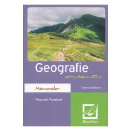 Memorator de geografie - Clasa 8 - Cristina Moldovan