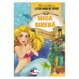Mica sirena - Stiu sa citesc cu litere mari de tipar!