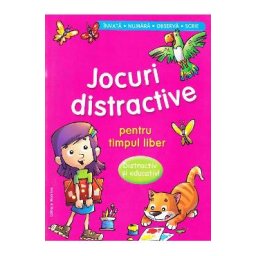 Jocuri distractive pentru timpul liber (roz)