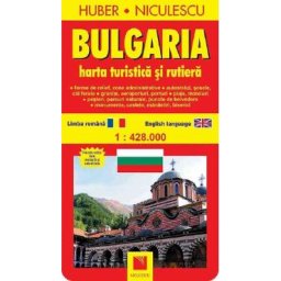 Bulgaria - Harta turistica si rutiera