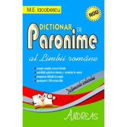 Dictionar de paronime al limbii romane - M.E. Iocobescu