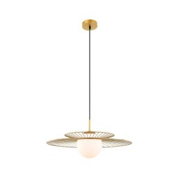 ITALUX MDM-4000/1 GD - Lustră pe cablu SARAH 1xE27/40W/230V
