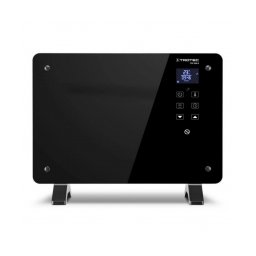 Aeroterma electrica Trotec TFC 220E, 2200 W, Termostat, Display digital, Telecomanda, 2 trepte ventilare