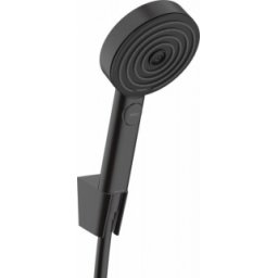 Set dus Hansgrohe Pulsify Select 105 Relaxation cu porter negru mat