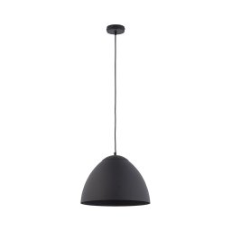 Lustră pe cablu FARO 1xE27/60W/230V neagră