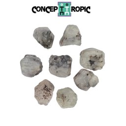 Cristal Natural Fenacit Brut - 11-15 x 11-13 mm - ( S ) - 1 Buc