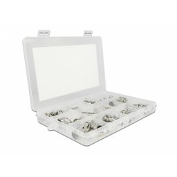 Set 48 conectori BNC/TNC/F 50 Ohm, Delock 66810