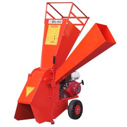 Tocator crengi si resturi vegetale pe benzina Caravaggi model Bio 80 motor HONDA GX200