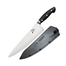 Zelite Infinity by Klarstein Seria Executive-Plus, cuțit bucătar 10”, oțel damasc 61 HRC (EP-CF10-AS10)