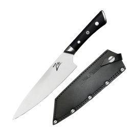 Zelite Infinity by Klarstein Seria Razor-Edge, cuțitul bucătarului 8", 59 HRC, oțel inoxidabil (RE-CHEF-59RW)