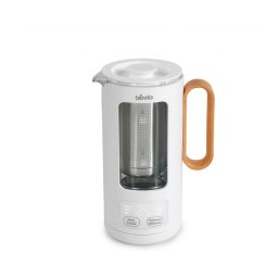 Fierbător electric Biovita Kitty, 500 W, 0.5 L, Sticlă/Inox