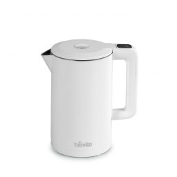 Fierbător electric din inox Biovita Smarty, 2200 W, 1.7 L, Alb