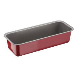 Tava forma de copt Tefal Delibake, 30 cm, invelis antiaderent, rosu/argintiu