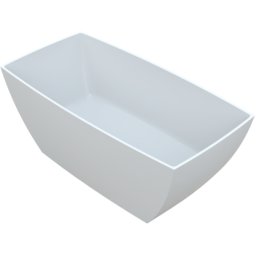 Cada freestanding Vayer Gemini 146x74cm,alba