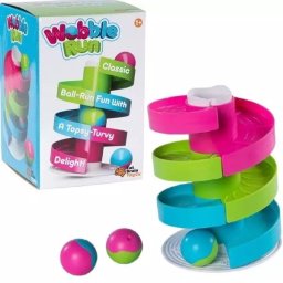 Fat Brain Toys: Wobble Run - Turnul spirală