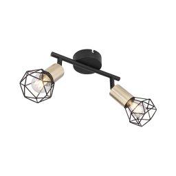 Spot de perete XARA 2xE14/40W/230V Globo 54802S-2AB