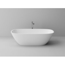 Cada freestanding Cast Marble Arona 160x75cm alba